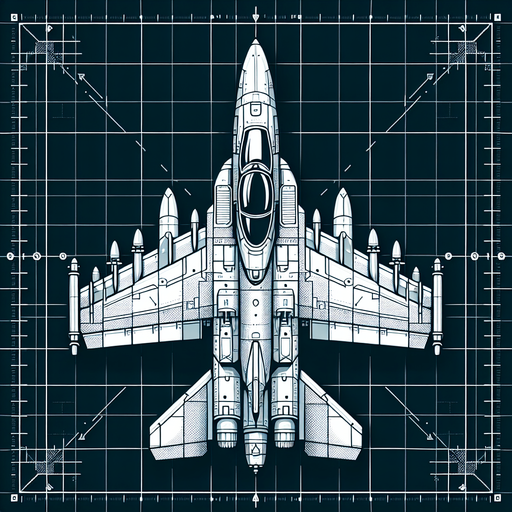 2d view of a fighter plane top view.
Single Game Texture. In-Game asset. 2d. Blank background. High contrast. No shadows.