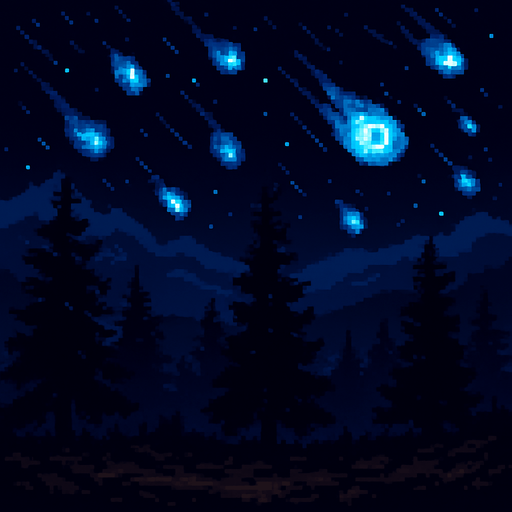 Elimina los cristales y agrega árboles , estilo pixelart