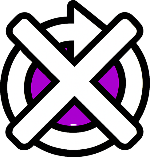 Agrégale una X superpuesta en el símbolo de reiniciar