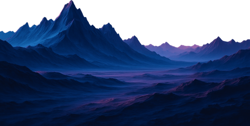 a futuristic space landscape. only one small planet visible in the sky.
No flying objects