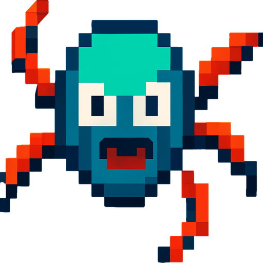 Sin modificar nada más solo mueve las patas de la araña derechas