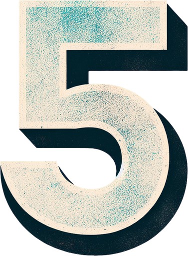 5 number.