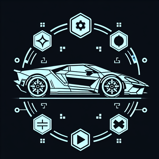 Car 🚗.
Single Game Texture. In-Game asset. 2d. Blank background. High contrast. No shadows.