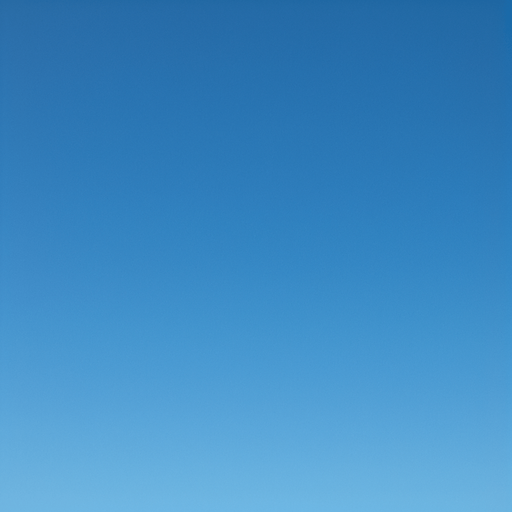 Photorealistic blue sky without clouds.