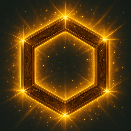 A version of this frame that symbolizes that this button has boosted / improved power