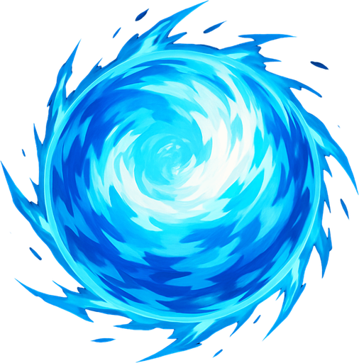 Airball of dragon shout. sphere. HD colors..
In-Game asset.  2d.  High contrast.  No shadows