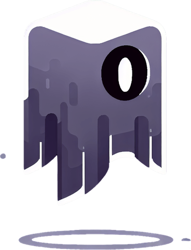 A single Ghosts.
Single Game Texture. In-Game asset. 2d. Blank background. High contrast. No shadows.