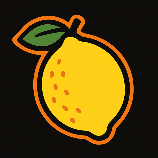 lemon.
In-Game asset.  2d.  High contrast.  No shadows