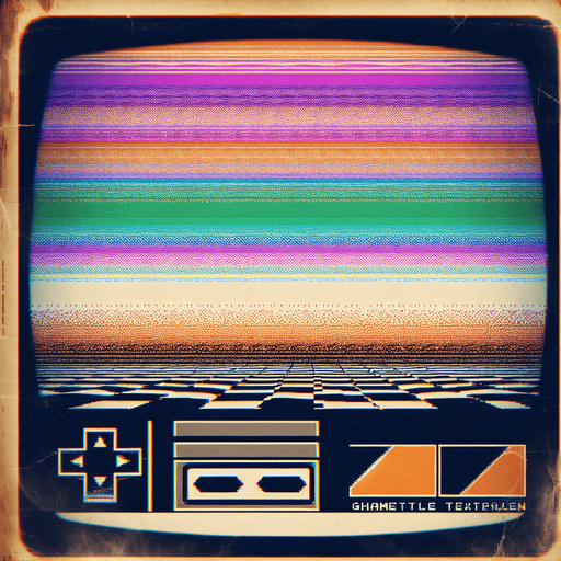 horizontal scan lines, slightly distorted colors, subtle static noise, and faint glow around edges..
Single Game Texture. In-Game asset. 2d. Blank background. High contrast. No shadows.