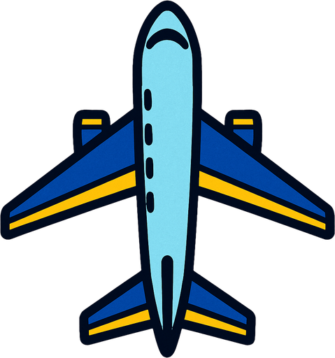 Make a bird's eye view airplane..
In-Game asset.  2d.  High contrast.  No shadows