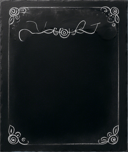 Text "NOVICE BREW" handwritten in white chalk