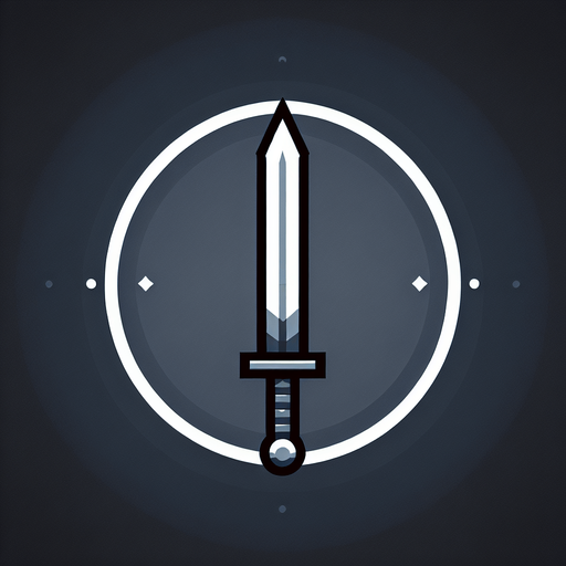 Kılıç.
Single Game Texture.  In-Game asset.  2d.  Blank background.  High contrast.  No shadows