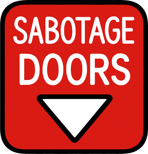 among us sabotageDoorsButton.
In-Game asset.  2d.  High contrast.  No shadows