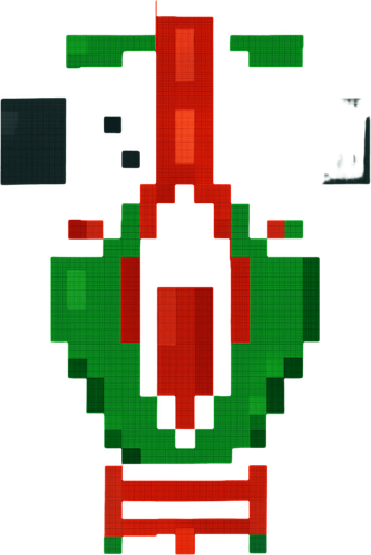 make this green and red