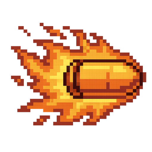 Make this 2d pixel. And no background