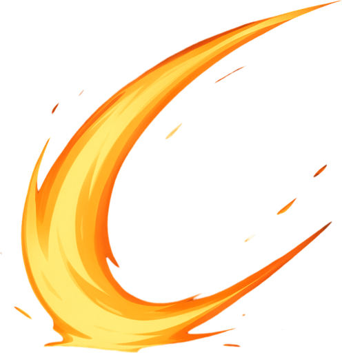 I want a slash effect.
In-Game asset