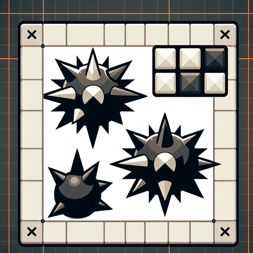 Spikes.
Single Game Texture. In-Game asset. 2d. Blank background. High contrast. No shadows.