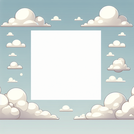 Clouds.
Single Game Texture. In-Game asset. 2d. Blank background. High contrast. No shadows.