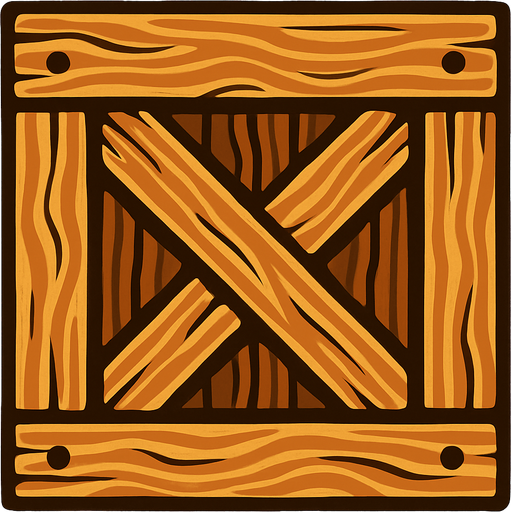 Ahşap tema.
In-Game asset.  2d.  High contrast.  No shadows
