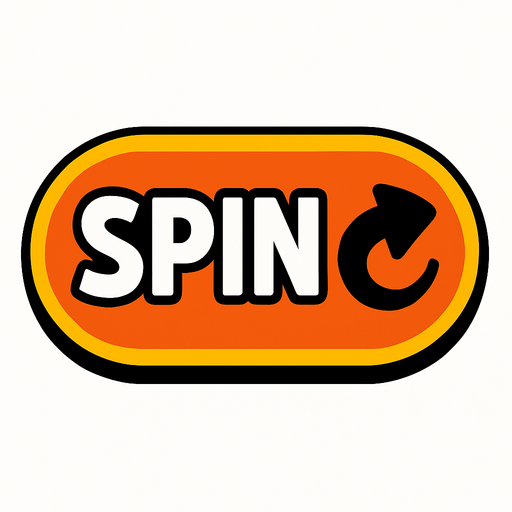 spin button.
In-Game asset.  2d.  High contrast.  No shadows