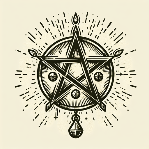 sketchy old fashion pentagram luxury star.
Single Game Texture.  In-Game asset.  2d.  Blank background.  High contrast.  No shadows