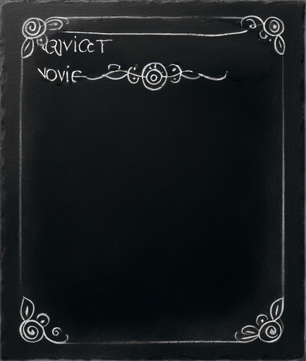 Text "NOVICE BLEND" in chalk