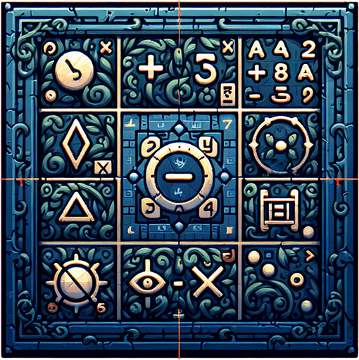math game panel without any text background.
Single Game Texture.  In-Game asset.  2d.  High contrast