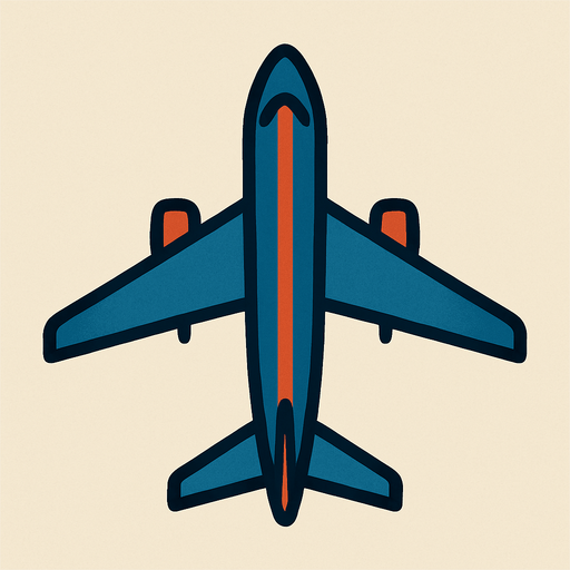plane. from top side 

In-Game asset.  2d.  High contrast.  No shadows