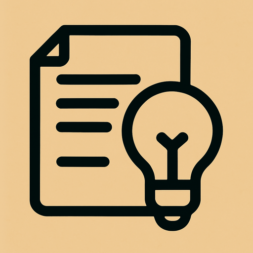 Minimalist icon for general topics.
In-Game asset.  2d.  High contrast.  No shadows