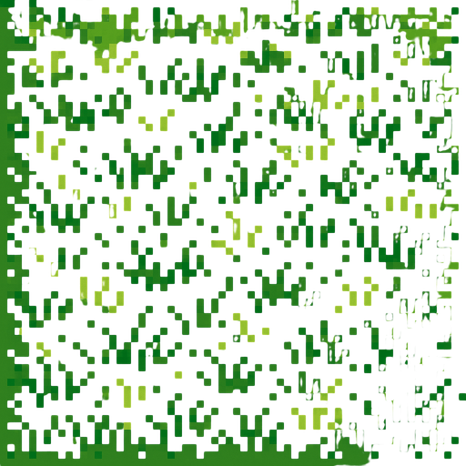 suelo de pasto de pixeles.
In-Game asset.  2d.  High contrast.  No shadows