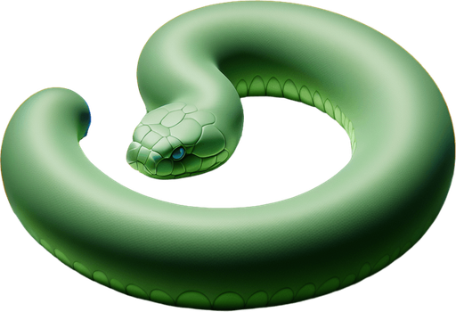 Create a smooth, round snake body segment asset that looks like part of a colorful caterpillar. Each segment should have soft edges so they appear naturally connected when placed in a line. Use a slight 3D shading or gradient to give it depth. The color should match the level theme (e.g., green for Jungle). The asset will be used repeatedly to form the whole body..
Single Game Texture.  In-Game asset.  2d.  Blank background.  High contrast.  No shadows