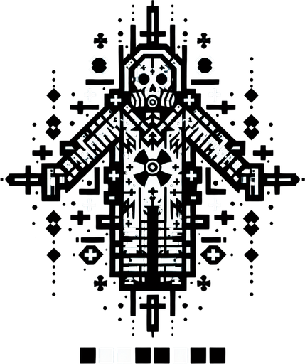 zombie kamikaze, vertical top view.
Single Game Texture. In-Game asset. 2d. Blank background. High contrast. No shadows.