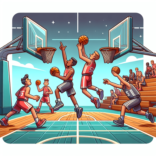 Basketball, cartoon style
Single Game Texture. In-Game asset. 2d. Blank background. High contrast. No shadows.
