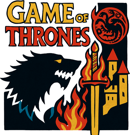 game of thrones hakkında foto yap.
In-Game asset.  2d.  High contrast.  No shadows