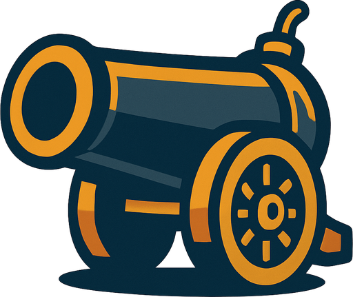 Canon.
In-Game asset.  2d.  High contrast.  No shadows