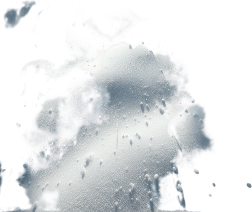 realistic Snowy ground, top view