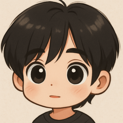 make him in cartoon chibi style, retains his characteristic features as his round face with soft cheeks, big innocent baby eyes and a curious maknae look