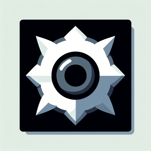 Мультяшный квадратный сюрикен.
Single Game Texture. In-Game asset. 2d. Blank background. High contrast. No shadows.