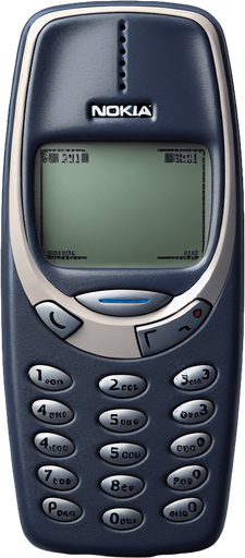 Photorealistic NOKIA 3310 from front view, but change the logo to "NOKAI"