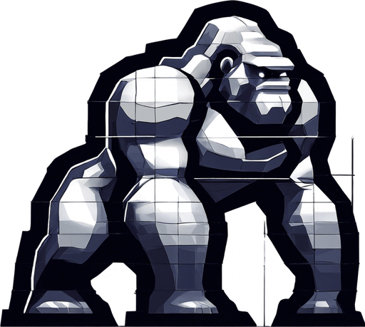 Real, facing forward