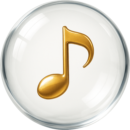 simple single cristal clear sphere with a gold note inside.
transparent background.