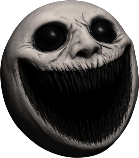 Same face in the image but 3D