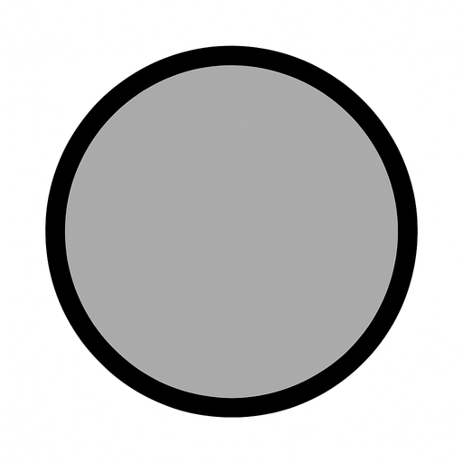 Grey ball.
In-Game asset.  2d.  High contrast.  No shadows
