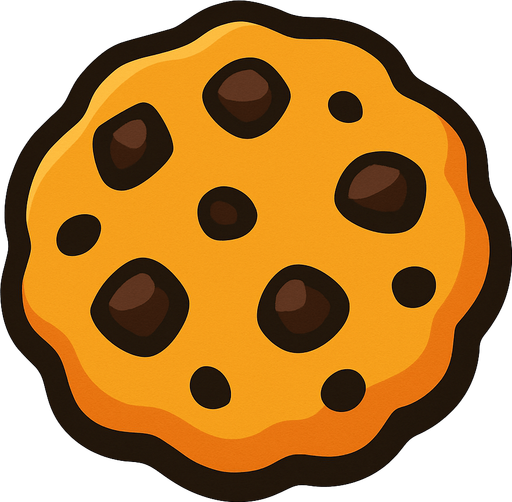 Cookie.
In-Game asset.  2d.  High contrast.  No shadows