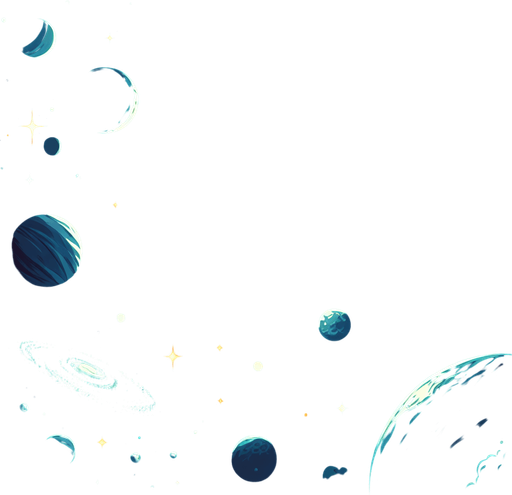 make a space type background.
Single Game Texture. In-Game asset. 2d. Blank background. High contrast. No shadows.