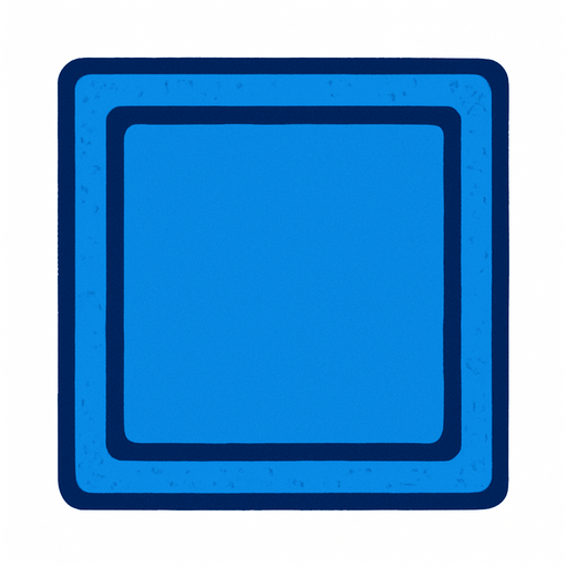 a simple square that looks nice blue block.
In-Game asset.  2d.  High contrast.  No shadows