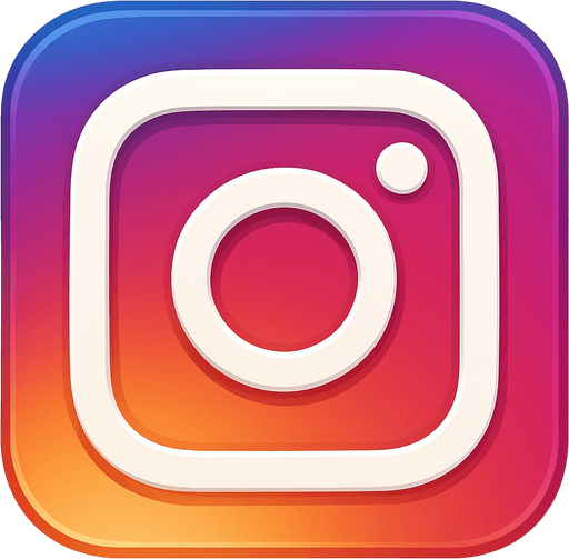 instagram logo.
In-Game asset.  No shadows