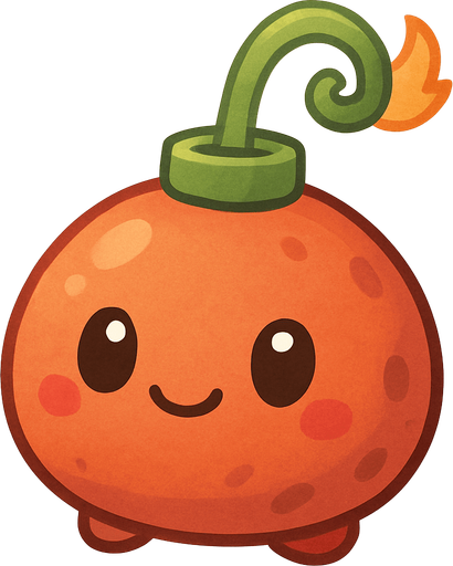 Papapum de plantas vs zombies que sea tierna.
In-Game asset.  No shadows