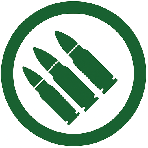 The Ammunitions size should be less and Rotate them left by 30 degrees