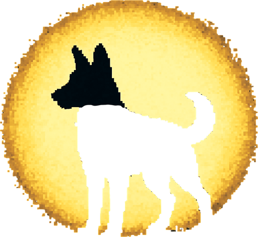 Cambia al guardia por la silueta de un perro